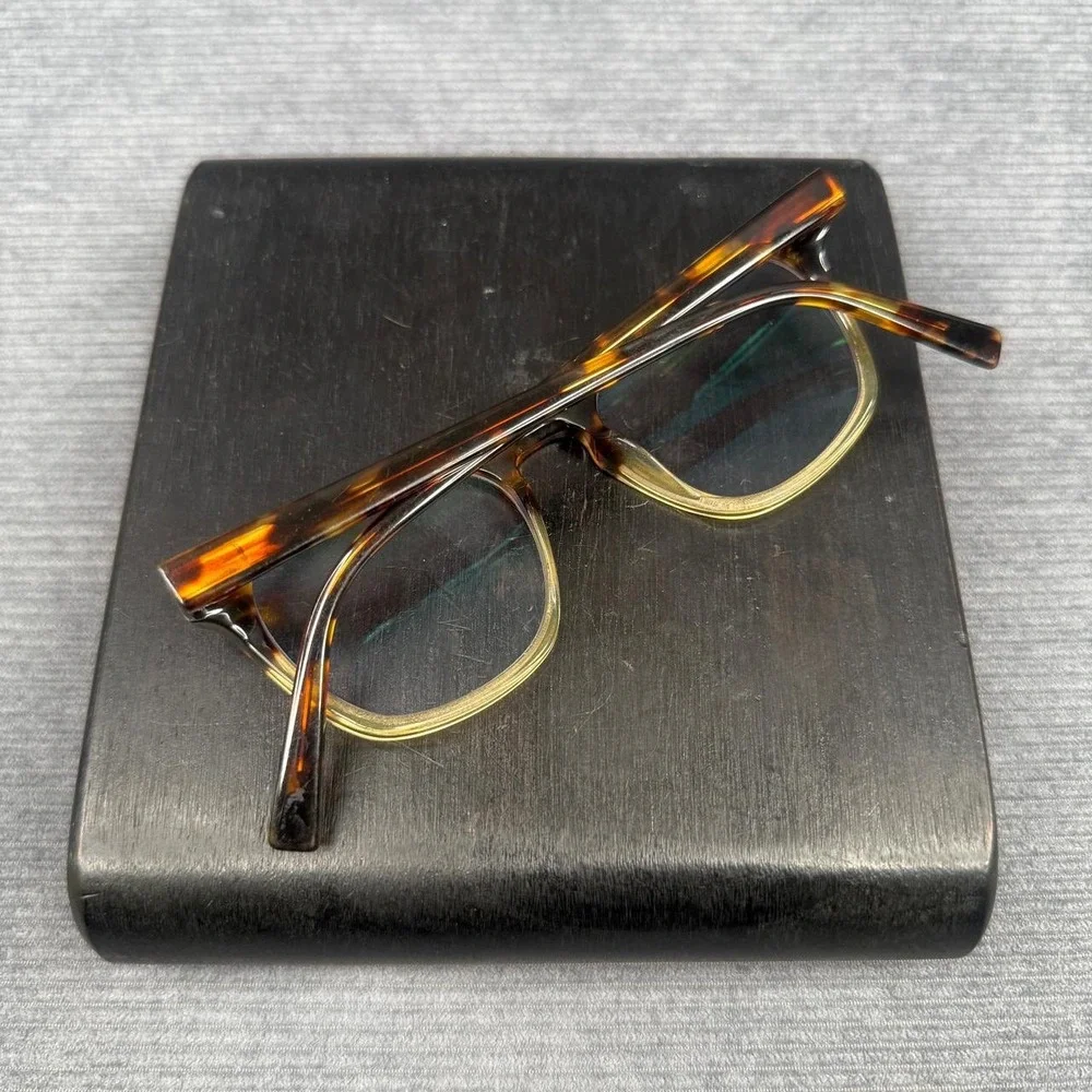 Warby Parker Felix M 929 Tortoise Clear‎ Fade Eyeglasses Frames Only 49-19-145